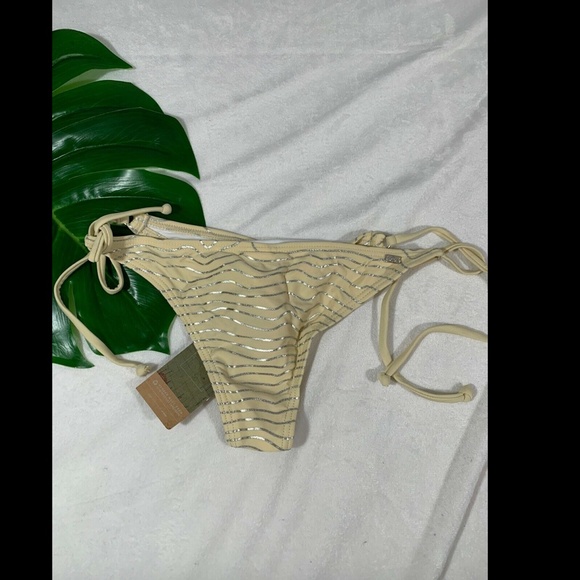 NWT Reef Metallic Print Bikini Bottom XS - Picture 6 of 7